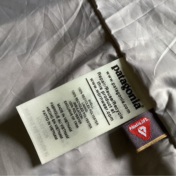 Patagonia Nano puffer vest/sweater Silver Grey size S - Picture 6 of 8